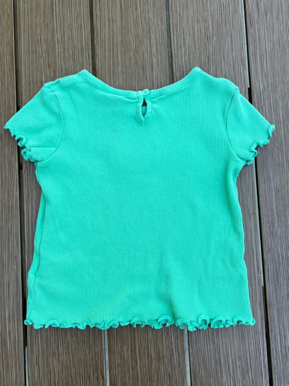GAP green ribbed